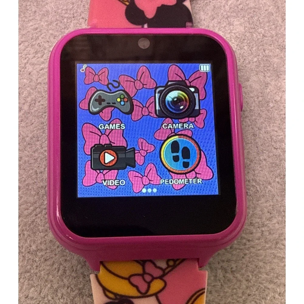 Disney Minnie Mouse Touchscreen Interactive Smart Watch (Modelo: MN4116KL)